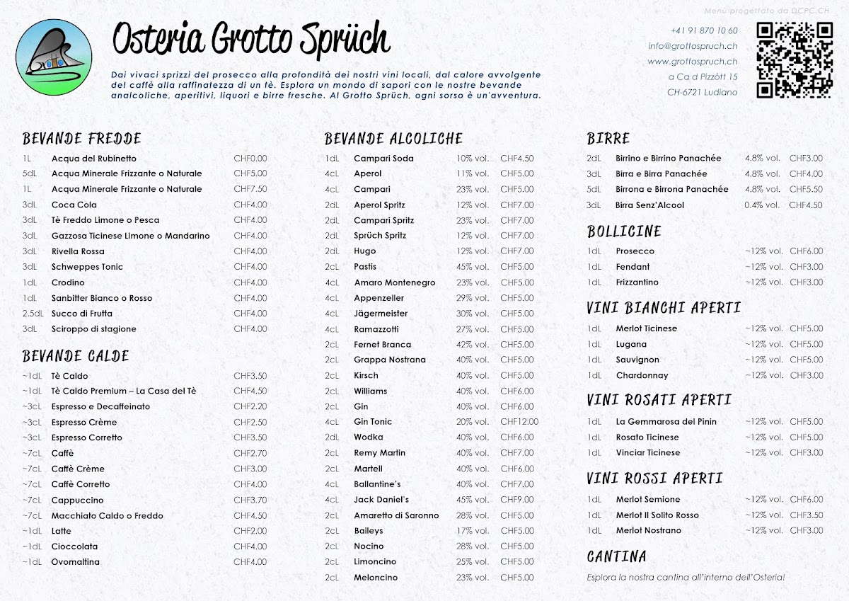 Menu Osteria Grotto Spruch-6